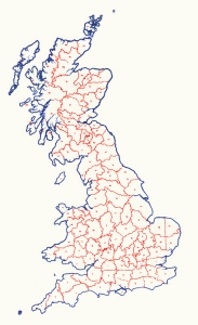 Vice Counties Map