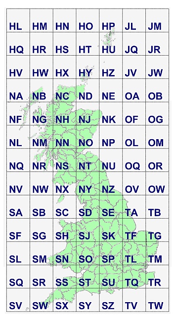 Ordnance Survey grid