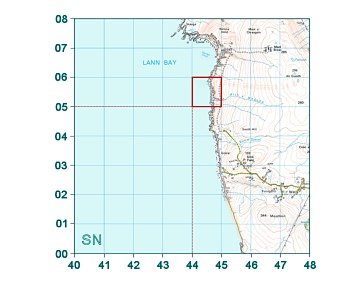 Lookup Eastings/Northings grid-square